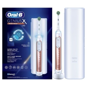 ORAL-B Genius X Rose Gold Electric Toothbrush & Travel Case 1 Piece