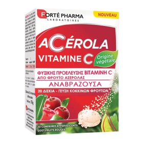 Forte Pharma Acerola Vitamin C για Ενίσχυση του Ανοσοποιητικού 20 Αναβράζοντα Δισκία Forte Pharma Acerola Vitamin C για Ενίσχυση του Ανοσοποιητικού 20 Αναβράζοντα Δισκία
