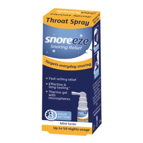 Snoreeze Throat Spray Σπρέι Καταπολέμησης Ροχαλητού 23.5ml Snoreeze Throat Spray Σπρέι Καταπολέμησης Ροχαλητού 23.5ml