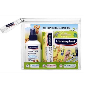 HANSAPLAST Promo Junior Kit Wound Spray 100ml & Wound Healing Cream 50g & Kids Sensitive Pads 20 Pieces