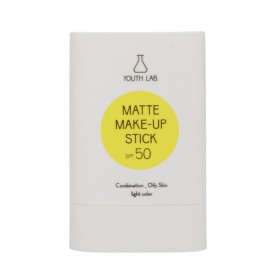 Youth Lab Matte Make Up Stick Ανάλαφρο Mατ Aντηλιακό Spf 50 για Έλεγχο της Λιπαρότητας Light Color 20g Youth Lab Matte Make Up Stick Ανάλαφρο Mατ Aντηλιακό Spf 50 για Έλεγχο της Λιπαρότητας Light Color 20g