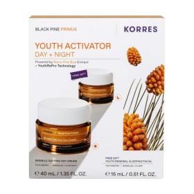 Korres Promo Black Pine Primus Wrinkle Defying Κρέμα Νεότητας Ημέρας 40ml & Youth Renewal Sleeping Κρέμα Νεότητας Νυκτός 15ml