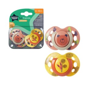 Tommee Tippee Fun Πιπίλες Σιλικόνης 6-18m 2 Τεμάχια Tommee Tippee Fun Πιπίλες Σιλικόνης 6-18m 2 Τεμάχια
