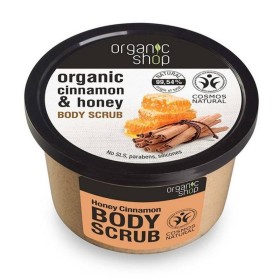 ORGANIC SHOP Body Scrub Honey Cinnamon Body Exfoliator 250ml