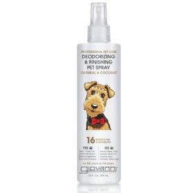 Giovanni Pet Deodorizing & Finishing Spray Αποσμητικό & Φινιρίσματος για Σκύλους με Χυλό Βρώμης & Καρύδα 295ml Giovanni Pet Deodorizing & Finishing Spray Αποσμητικό & Φινιρίσματος για Σκύλους με Χυλό Βρώμης & Καρύδα 295ml