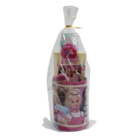 Gim Παιδικό Σετ Γραφικής Ύλης με Μολυβοθήκη Barbie 7 Τεμάχια