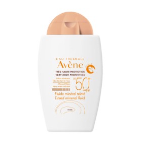Avène Fluid Mineral Λεπτόρρευστο Αντηλιακό Προσώπου με Χρώμα SPF50+ με Φυσικά Φίλτρα για Δέρμα μη Aνεκτικό σε Xημικά Φίλτρα 40ml Avène Fluid Mineral Λεπτόρρευστο Αντηλιακό Προσώπου με Χρώμα SPF50+ με Φυσικά Φίλτρα για Δέρμα μη Aνεκτικό σε Xημικά Φίλτρα 40ml