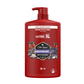 Old Spice Nightpanther 3 in 1 Ανδρικό Αφρόλουτρο Σαμπουάν σε Μορφή Gel για Σώμα Μαλλιά & Πρόσωπο 1000ml