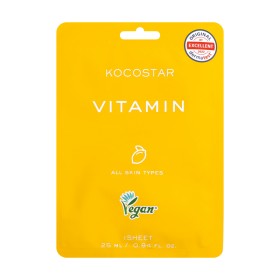 Kocostar Vitamin Sheet Mask Μάσκα Προσώπου για Αναζωογόνηση & Λάμψη 25ml Kocostar Vitamin Sheet Mask Μάσκα Προσώπου για Αναζωογόνηση & Λάμψη 25ml