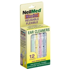 NEILMED Wax Out Ear Cleasenrs  Εργαλεία Καθαρισμού Αυτιών 12 Τεμάχια