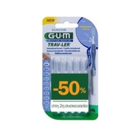 Gum Promo 1312 Μεσοδόντια Trav-Ler 0.6mm 1+1 με -50% Στο 2ο Προϊόν 12 Τεμάχια Gum Promo 1312 Μεσοδόντια Trav-Ler 0.6mm 1+1 με -50% Στο 2ο Προϊόν 12 Τεμάχια