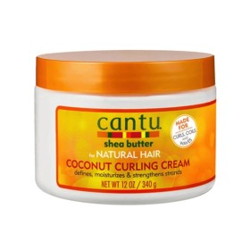 Cantu Shea Butter for Natural Hair Coconut Curling Cream Κρέμα Μαλλιών για Μπούκλες με Ελαφρύ Κράτημα 340g Cantu Shea Butter for Natural Hair Coconut Curling Cream Κρέμα Μαλλιών για Μπούκλες με Ελαφρύ Κράτημα 340g
