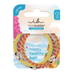 Invisibobble Twistar Summer In Capri Tuscany Twist Λαστιχάκια Μαλλιών Χρωματιστά 3 Τεμάχια