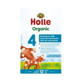 Holle Organic Growing-Up No 4 Cow Milk Formula Βρεφικό Αγελαδινό Γάλα από 12m+ 600g