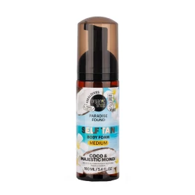 Organic Shop Self Tan Paradise Found Αφρός Σώματος για Φυσικό Μαύρισμα Coco & Majestic Monoi Medium 160ml