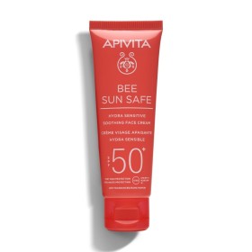 Apivita Bee Sun Safe Καταπραϋντική Κρέμα Προσώπου για Ευαίσθητες Επιδερμίδες Sp50+ 50ml