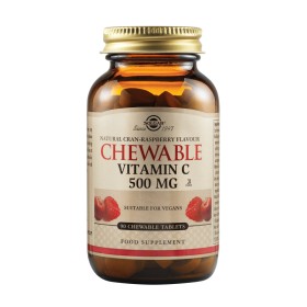 Solgar Vitamin C 500mg Chew με Γεύση Βατόμουρο 90 Μασώμενες Ταμπλέτες Solgar Vitamin C 500mg Chew με Γεύση Βατόμουρο 90 Μασώμενες Ταμπλέτες