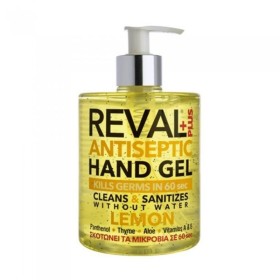 INTERMED Reval Plus Antiseptic Hand Gel with Lemon Scent 500ml