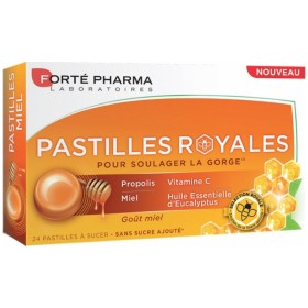 Forte Pharma Pastilles Royales για τον Ερεθισμένο Λαιμό με Γεύση Μέλι 24 Παστίλιες Forte Pharma Pastilles Royales για τον Ερεθισμένο Λαιμό με Γεύση Μέλι 24 Παστίλιες