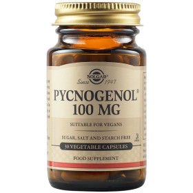 SOLGAR Pycnogenol 100mg 30 Φυτικές Κάψουλες