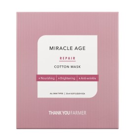 Thank You Farmer Miracle Age Repair Cotton Mask Υφασμάτινη Μάσκα Θρέψης 25ml Thank You Farmer Miracle Age Repair Cotton Mask Υφασμάτινη Μάσκα Θρέψης 25ml