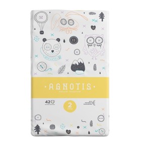 Agnotis Baby Diapers Βρεφικές Πάνες No2 3-6kg 42 Tεμάχια