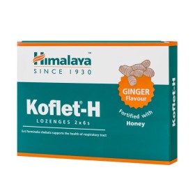 Himalaya Koflet-H με Γεύση Tζίντζερ 12 Παστίλιες Himalaya Koflet-H με Γεύση Tζίντζερ 12 Παστίλιες