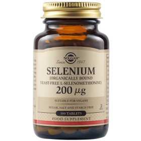 Solgar Selenium 200μg 100 Ταμπλέτες Solgar Selenium 200μg 100 Ταμπλέτες