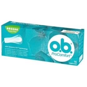 OB ProComfort Super Plus Tampons 16 Pieces