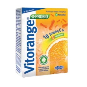 UNIPHARMA Vitorange Probio Plus 1g Vitamin C & 2 Probiotics 20 Sachets