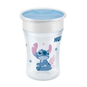 Nuk Magic Cup Πλαστικό Κύπελλο με Χείλος & Καπάκι από 8m+ Disney Stitch 230ml Nuk Magic Cup Πλαστικό Κύπελλο με Χείλος & Καπάκι από 8m+ Disney Stitch 230ml