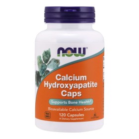 Now Calcium Hydroxyapatite 1000mg Ασβέστιο 120 Κάψουλες