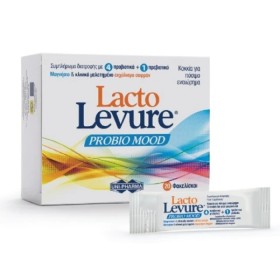 Uni-Pharma Lacto Levure Probio Mood Προβιοτικά & Μαγνήσιο 20 Φακελίσκοι