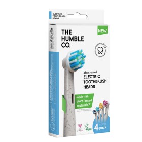 Humble Co Plant-Based Electric Toothbrush Heads Κεφαλές Συμβατές για Ηλεκτρική Οδοντόβουρτσα Oral-B Soft 4 Τεμάχια
