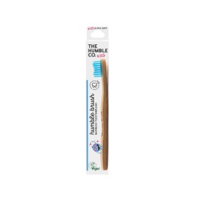 The Humble Co Humble Brush Bamboo Kids Toothbrush Ultra Soft Παιδική Οδοντόβουρτσα Μπλε 1 Τεμάχιο