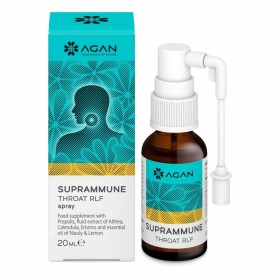 Agan Suprammune Throat Relief Spray για Ξηρό Βήχα Χωρίς Γλουτένη 20ml