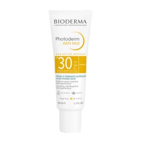 Bioderma Photoderm Akn Mat Fluide Spf30 Αντηλιακή Κρέμα Προσώπου για το Μικτό/λιπαρό με Τάση Ακμής Δέρμα 40ml