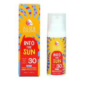 Aloecolors Into The Sun Face Sunscreen Tinted Spf30 Αντηλιακό Προσώπου με Χρώμα 50ml