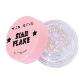 Mon Reve Starflake Glitter Gel Γέλη Glitter Πολλαπλών Χρήσεων για Έντονη Λάμψη 01 Mermaid 4g