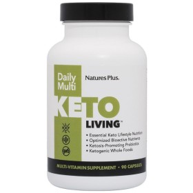 NATURES PLUS KetoLiving Daily Multi Πολυβιταμίνες για Κετογονική Δίαιτα 90 Κάψουλες