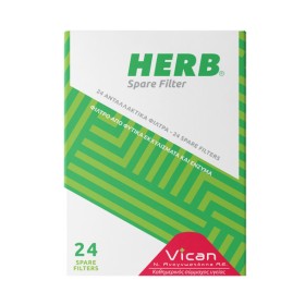Herb Spare Filter Ανταλλακτικά Φίλτρα 24 Τεμάχια