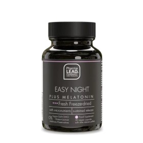 PHARMALEAD Black Range Easy Night Plus Melatonin για την Διατήρηση του Φυσιολογικού Ύπνου & την Ανακούφιση από το Jet Lag 30 Κάψουλες