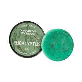 Boobam Bar Shampoo Eucalyptus Σαμπουάν σε Μπάρα Ευκάλυπτος για Λιπαρά Μαλλιά 60g