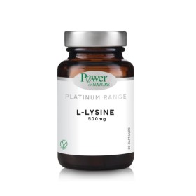 Power Health Platinum Range L-Lysine 500mg για την Καλή Κατάσταση του Δέρματος 30 Φυτικές Κάψουλες Power Health Platinum Range L-Lysine 500mg για την Καλή Κατάσταση του Δέρματος 30 Φυτικές Κάψουλες