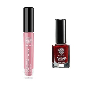Garden Promo Liquid Lipstick 02 Matte Long Lasting Ματ Κραγιόν σε Υγρή Μορφή 4ml & 7 Days Gel Nail Color 14 Βερνίκι Νυχιών 12ml