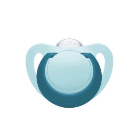 Nuk Star Πιπίλα Σιλικόνης 18-36 Mηνών Γαλάζιο/μπλε [10.739.760] 1 Τεμάχιο