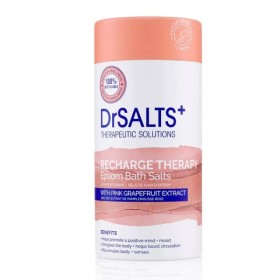 DR SALTS Recharge Therapy with Pink Grapefruit Extract Epsom Salts Άλατα Μπάνιου 750g
