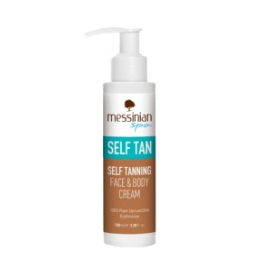 Messinian Spa Self Tanning Cream Αυτομαυριστική Κρέμα για Πρόσωπο & Σώμα 100ml