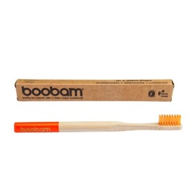 BOOBAM Toothbrush Medium Orange 1 Piece