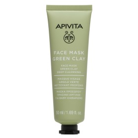 Apivita Face Mask Μάσκα για Βαθύ Καθαρισμό με Πράσινη Άργιλο 50ml